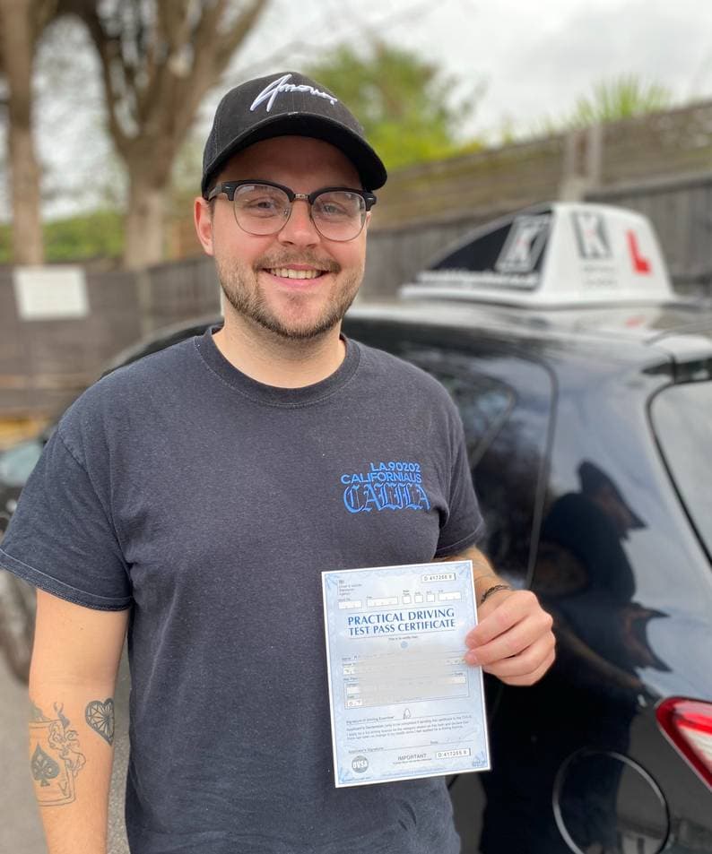 K Driving School learner success 3