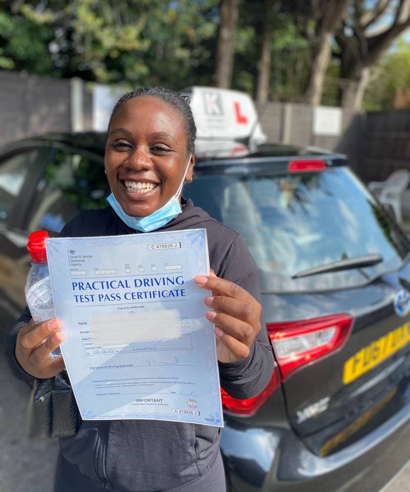K Driving School learner success 5