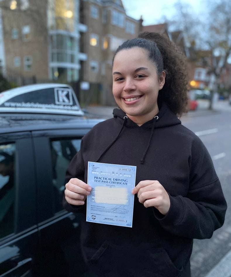 K Driving School learner success 6