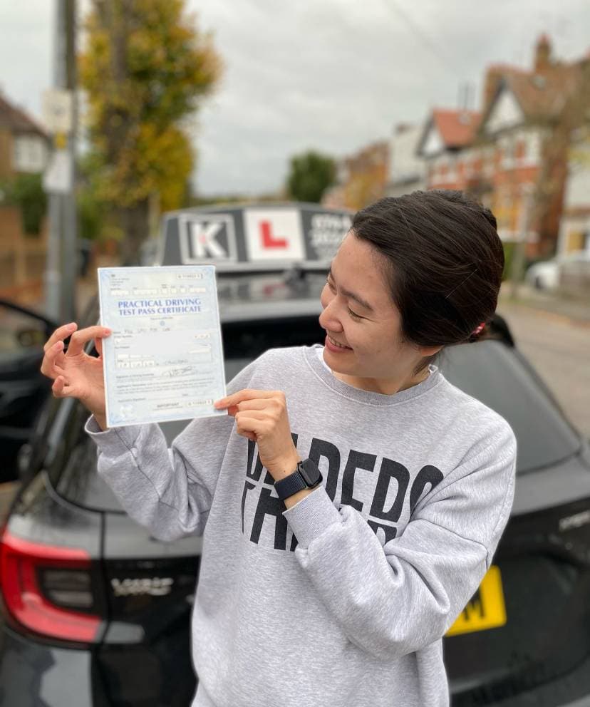 K Driving School learner success 17