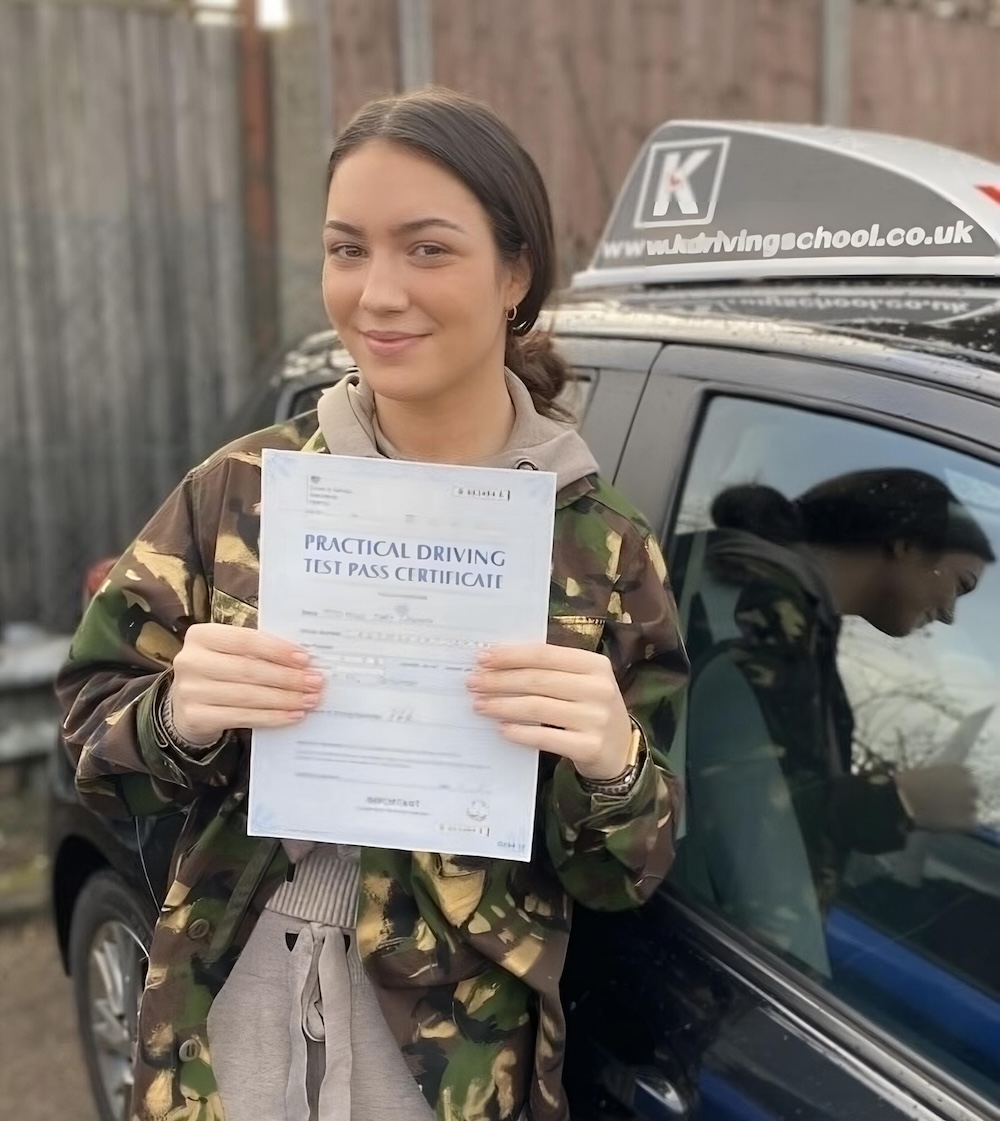 Instructor and Student in car